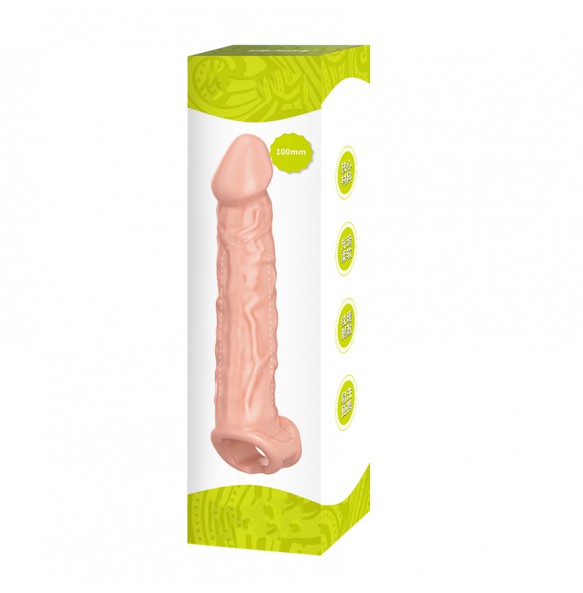 PLEASE ME Steel Canon Lasting Penis Sleeve (L:22.5cm - D:4.2cm)